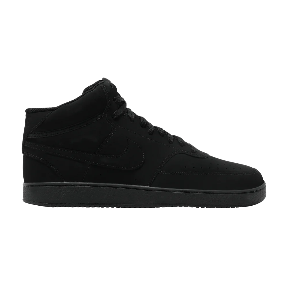Krossovki-Nike-Court-Vision-Mid-Triple-Black