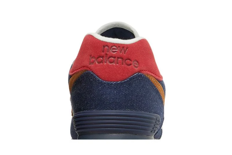 Кроссовки New Balance 574 'Denim - Pigment Team Red'
