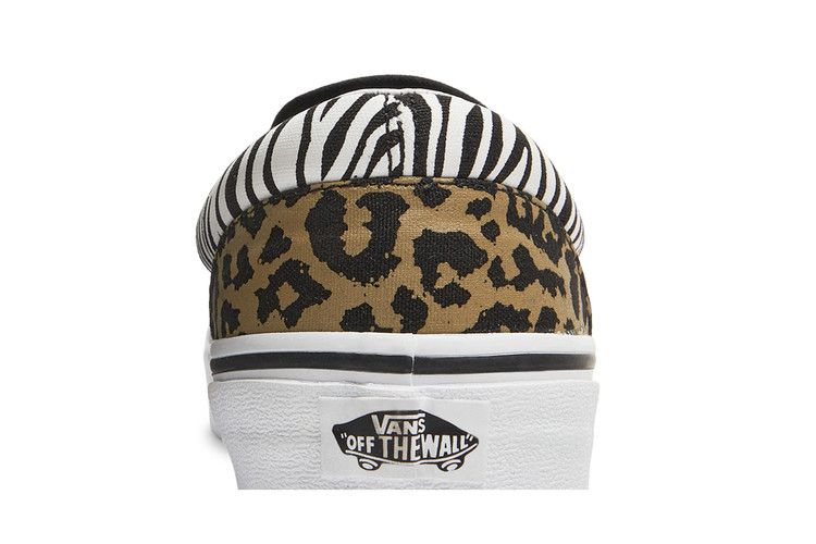 Кроссовки Vans Classic Slip-On Kids 'Animal Mix'