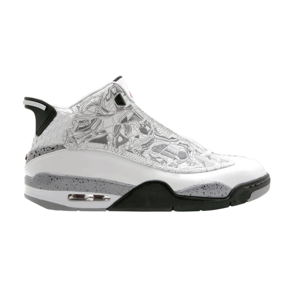 Krossovki-Air-Jordan-Dub-Zero-White-Cement