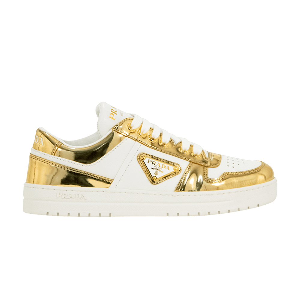 Кроссовки Prada Wmns Downtown Leather 'Platinum Gold'