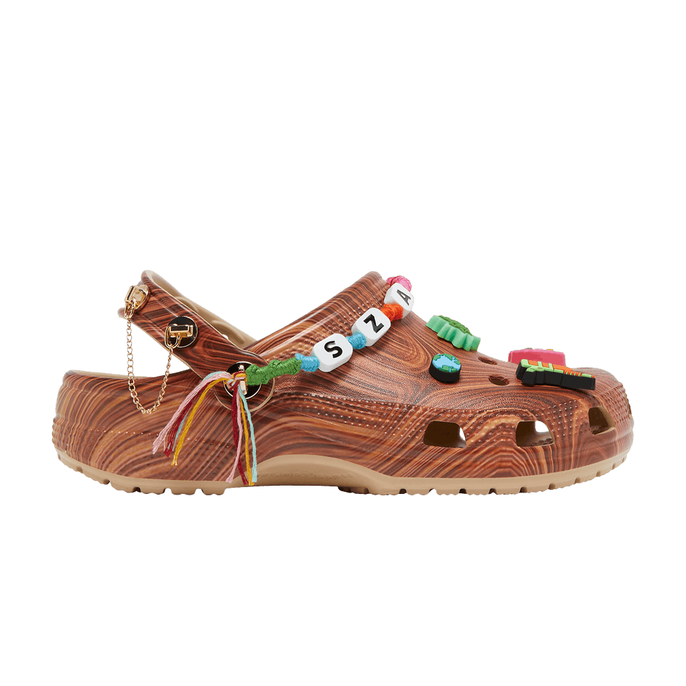 Кроссовки Crocs SZA x Wmns Classic Clog 'Woodgrain'
