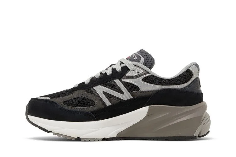 Кроссовки New Balance 990v6 Big Kid 'Black Silver'