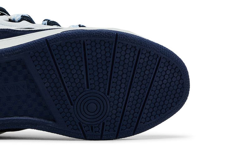 Кроссовки Lanvin Curb Sneakers 'White Navy Blue'