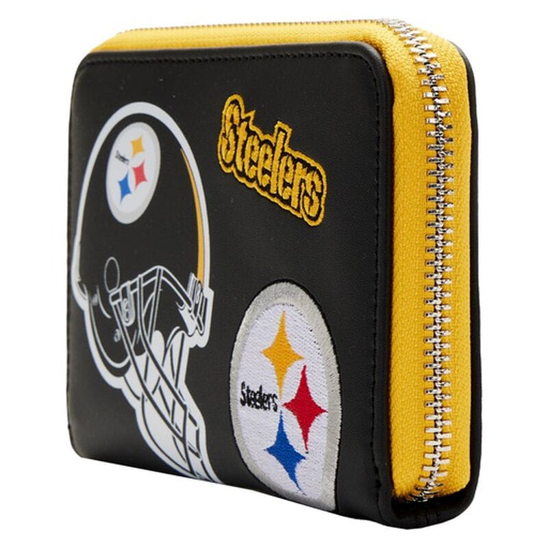 NFL-Pittsburgh-Steelers-Patches-Zip-Around-Wallet-3