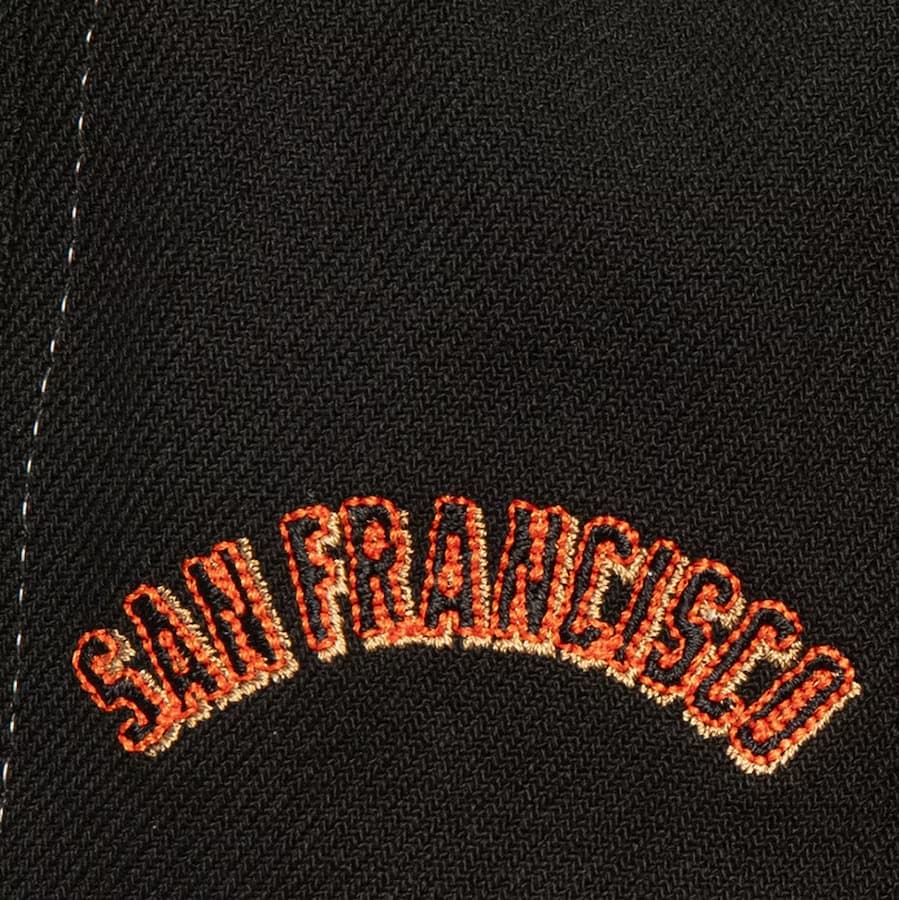 Mitchell-Ness-Black-San-Francisco-Giants-Day-4-Snapback-Hat-2