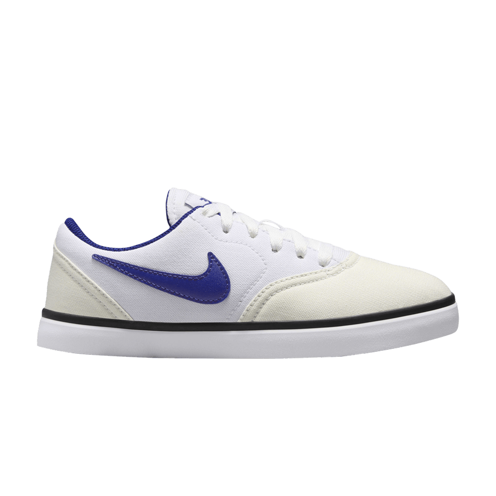Кроссовки Nike Check Canvas SB GS 'Summit White Royal Blue'