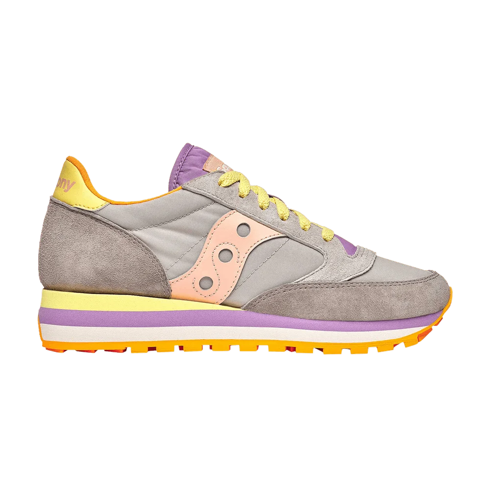 Кроссовки Saucony Wmns Jazz Triple 'Grey Peach Purple'