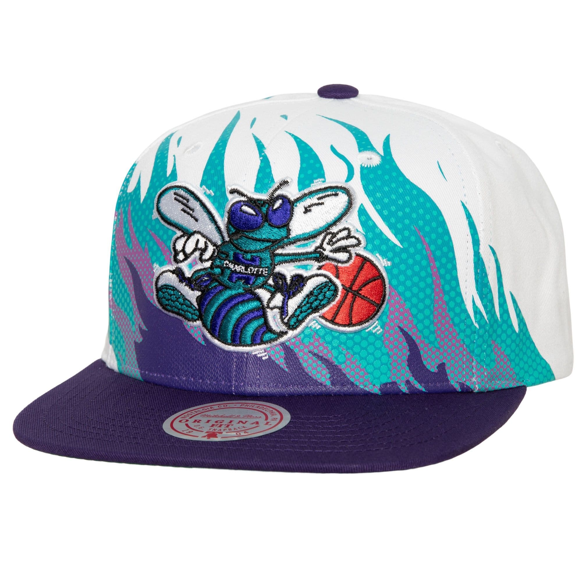 Mitchell-Ness-Hot-Fire-Snapback-HWC-Charlotte-Hornets-Hat