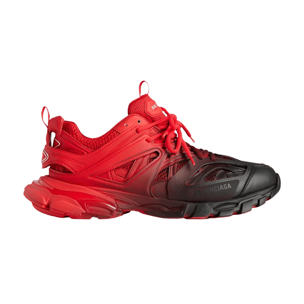 Krossovki-Balenciaga-Track-Gradient-Sneaker-Red-Black