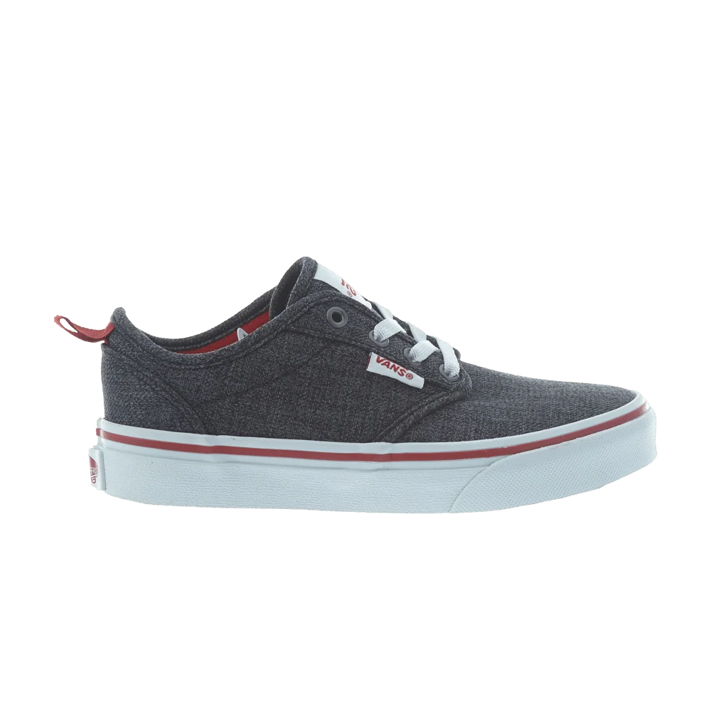Krossovki-Vans-Atwood-Slip-On-Kids-Menswear-Black-Red