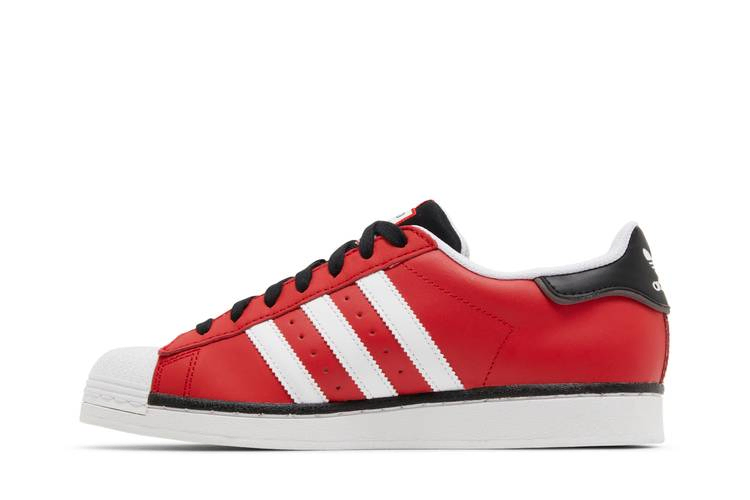 Кроссовки adidas Superstar 'Track Suit Pack - Scarlet Charcoal'