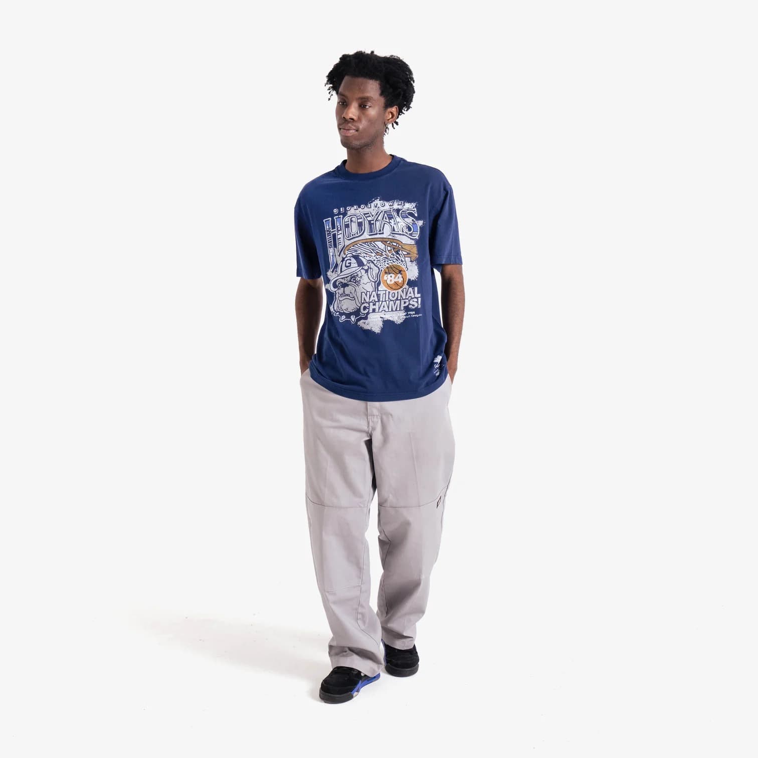 Футболка Mitchell & Ness Georgetown Hoyas ’84 Champions NCAA T-Shirt