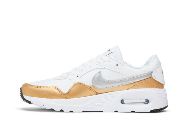 Кроссовки Nike Wmns Air Max SC 'White Metallic Gold'