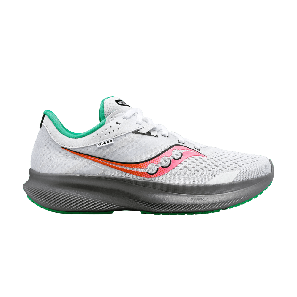 Кроссовки Saucony Wmns Ride 16 'White Pink Gravel'