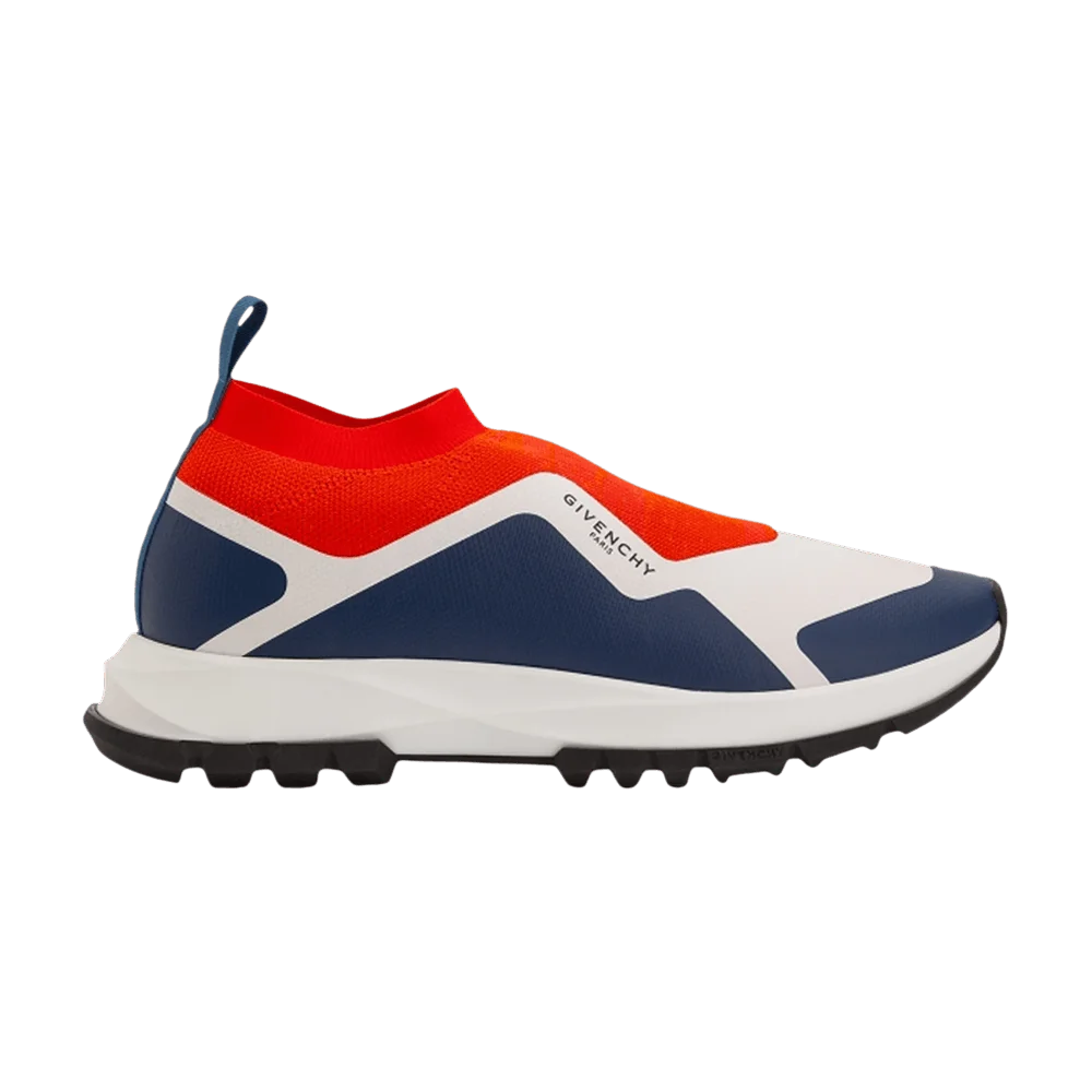 Krossovki-Givenchy-Spectre-Sock-Sneaker-Orange-Blue