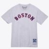 Mitchell-Ness-Gray-Boston-Red-Sox-Wordmark-T-Shirt-100x100