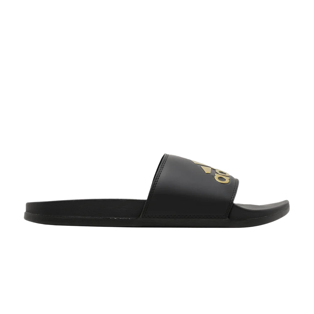 Adidas-Adilette-Comfort-Slide-Black-Gold-Metallic