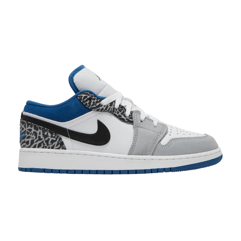 Krossovki-Air-Jordan-1-Low-SE-GS-True-Blue