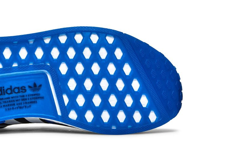 Кроссовки Adidas NMD_R1 Primeblue 'Black Royal Blue'