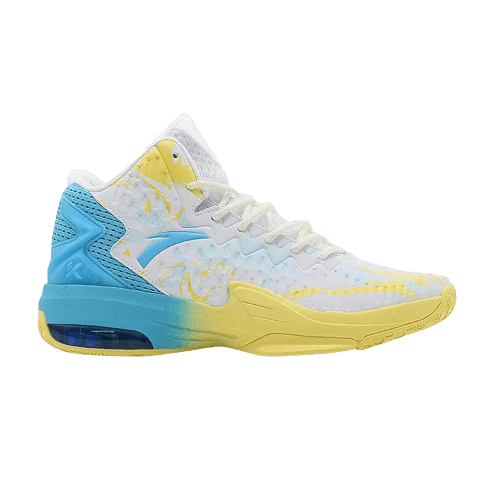 Кроссовки Anta KT3 Team 'White Yellow Blue'