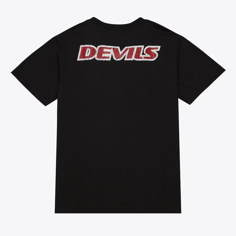 Футболка Mitchell & Ness Black New Jersey Devils Team OG Premium T-Shirt