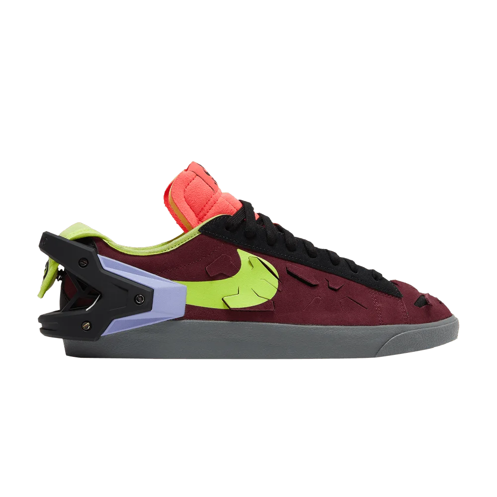 Кроссовки Men's Acronym x Nike Blazer Low 'Night Maroon'