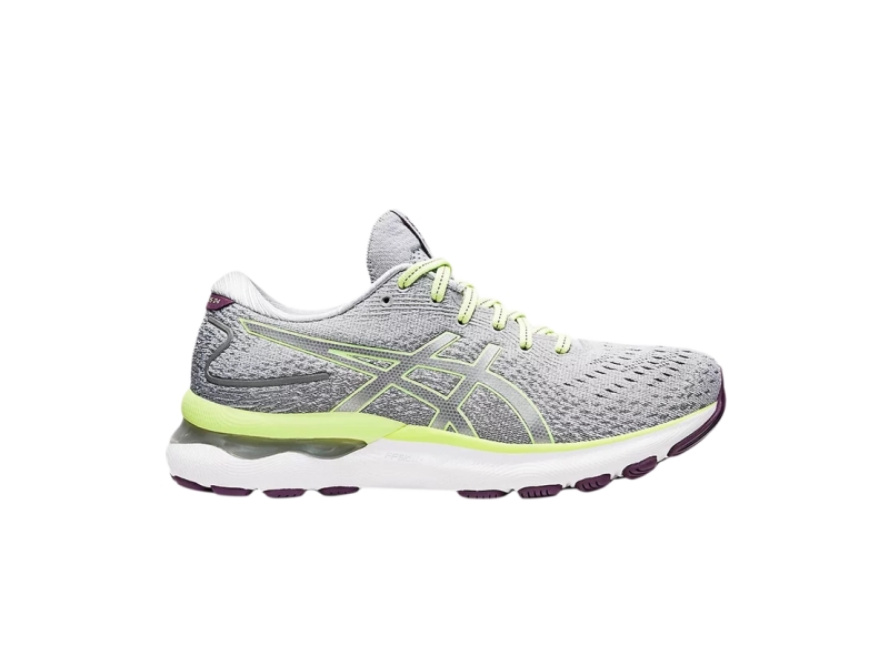Кроссовки Wmns Asics Gel Nimbus 24 Wide Piedmont Grey Lime Green