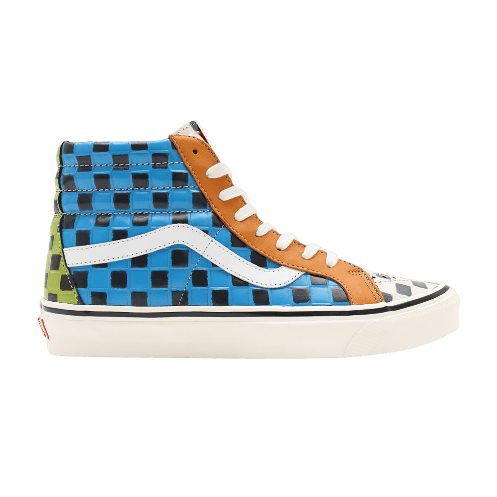 Vans Sk8-Hi 38 DX 'Anaheim Factory - Multi-Color Checkerboard'