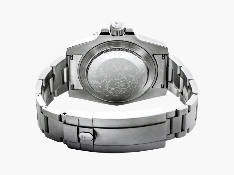 Наручные часы BAPE A Bathing Ape Type 1 Bapex Watch Silver/Purple