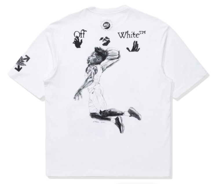 Футболка OFF-WHITE x Jordan T-Shirt White