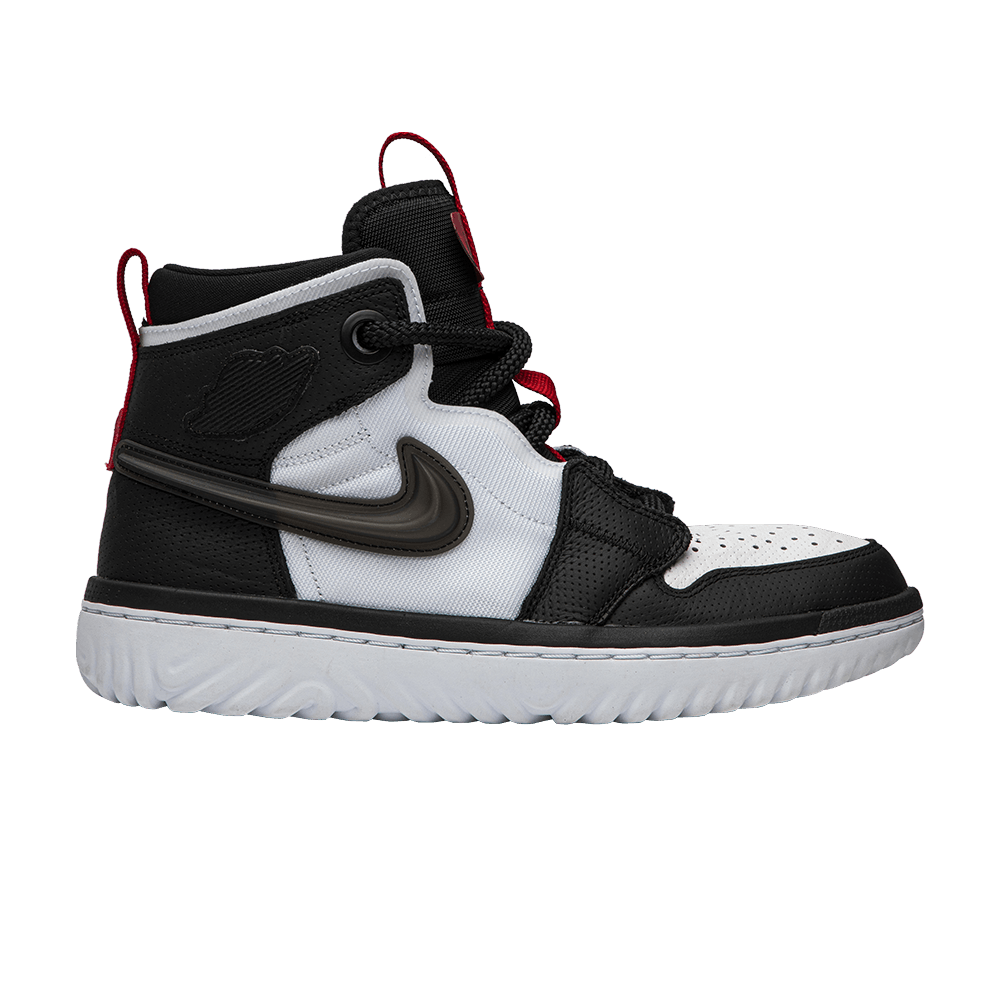 Кроссовки Air Jordan 1 React High 'Black White'