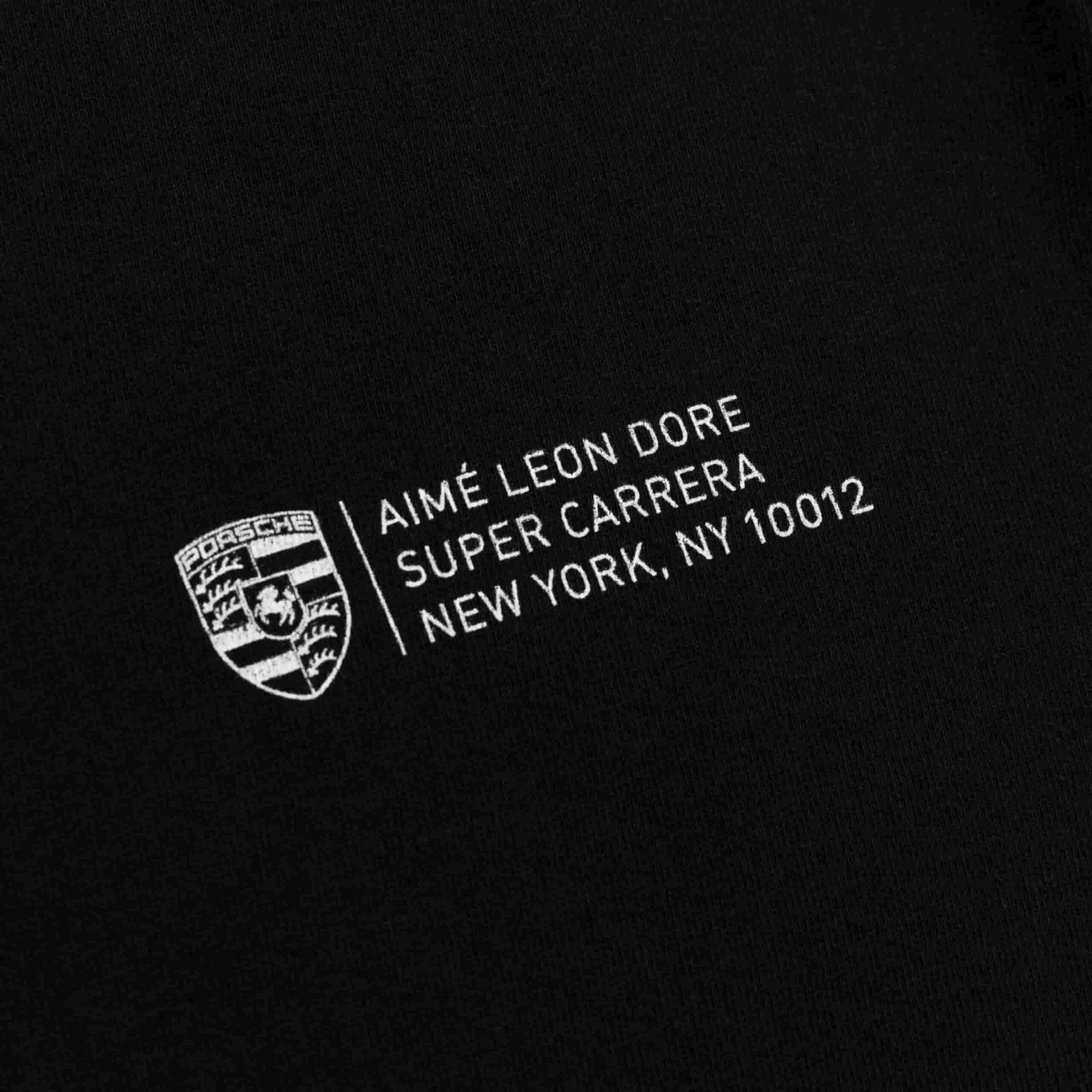 Aime-Leon-Dore-x-Porsche-911SC-Grille-Badge-T-shirt-Black-2-scaled