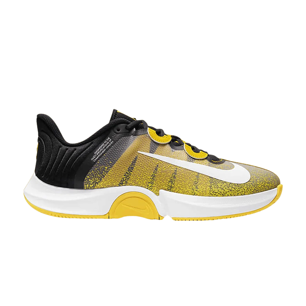 Krossovki-Nike-Court-Air-Zoom-GP-Turbo-Black-Speed-Yellow