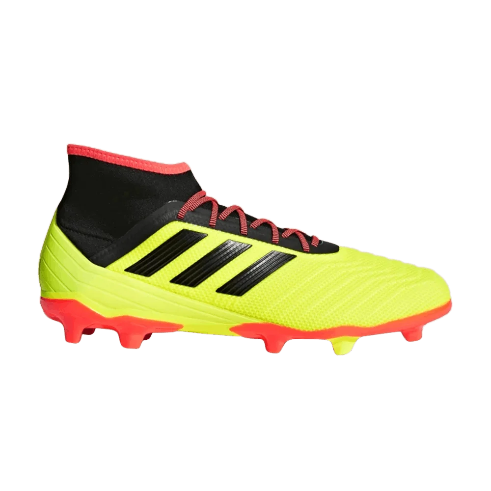 Krossovki-Adidas-Predator-18.2-FG-Solar-Yellow-Red