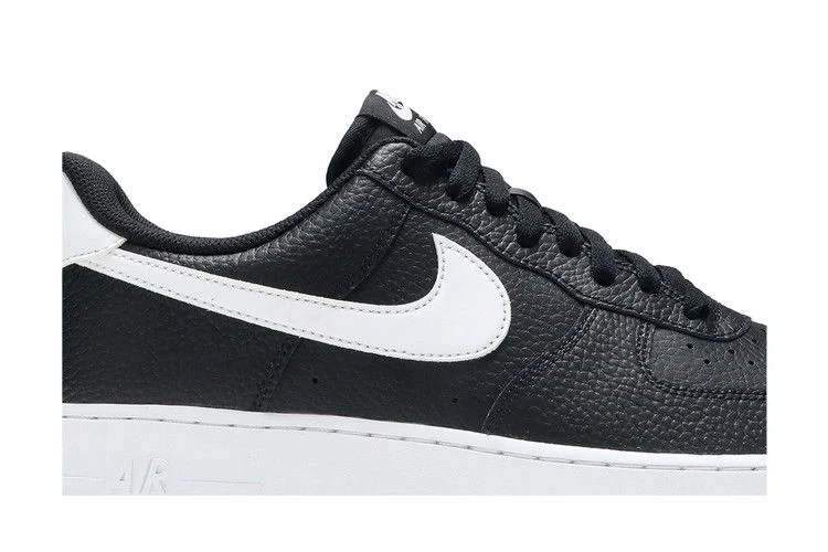 Кроссовки Nike Air Force 1 '07 'Black White Tumbled'