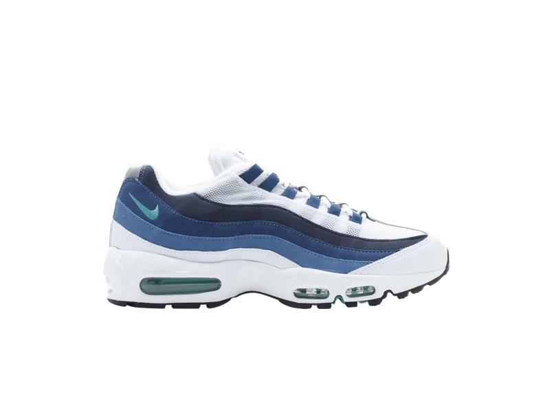 Кроссовки Nike Air Max 95 New Green Blue Slate Midnight Navy