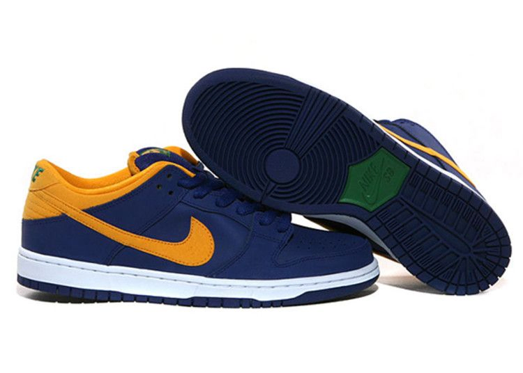 Кроссовки Nike Dunk Low Pro SB 'Royal Blue Midas Gold'