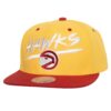 Mitchell-Ness-Transcript-Snapback-HWC-Atlanta-Hawks-Hat-100x100