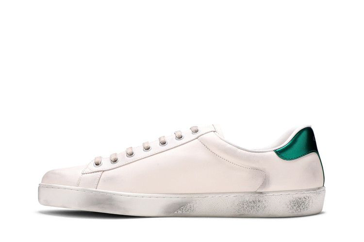 Кроссовки Gucci Ace 'Gucci Blade - Distressed White'