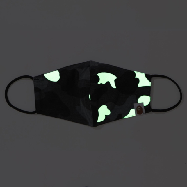 Маска BAPE City Camo Mask Black