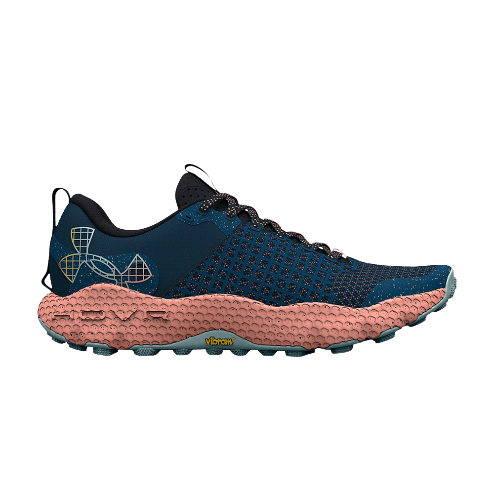 Кроссовки Under Armour HOVR Ridge Trek 'Petrol Blue Lunar Coral'