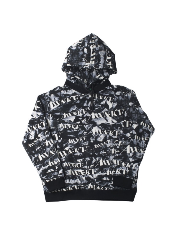 Худи Awake All Over Camo Logo Hoodie Black