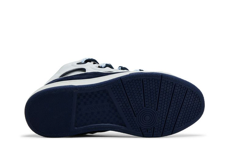 Кроссовки Lanvin Curb Sneakers 'White Navy Blue'