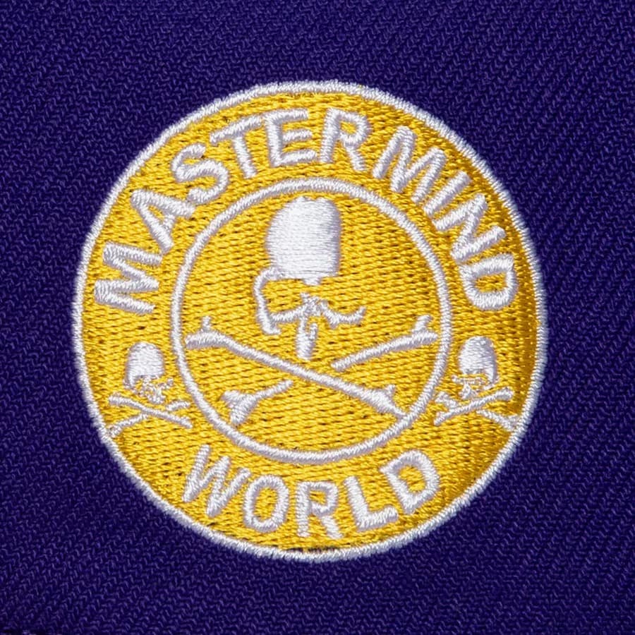 Mitchell-Ness-Purple-Yellow-Mastermind-Adjustable-Hat-3