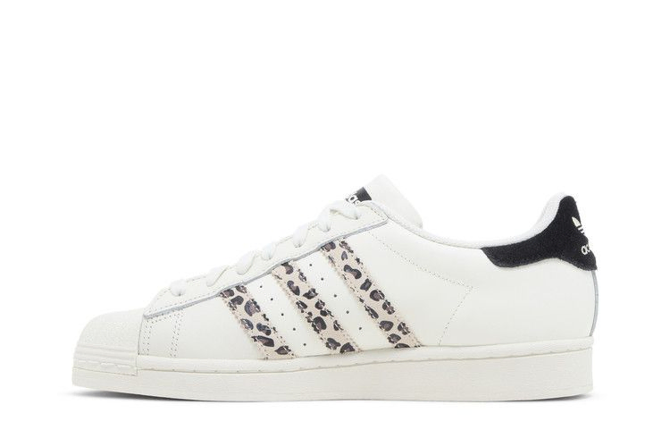 Кроссовки adidas Wmns Superstar 'Off White Black Leopard'