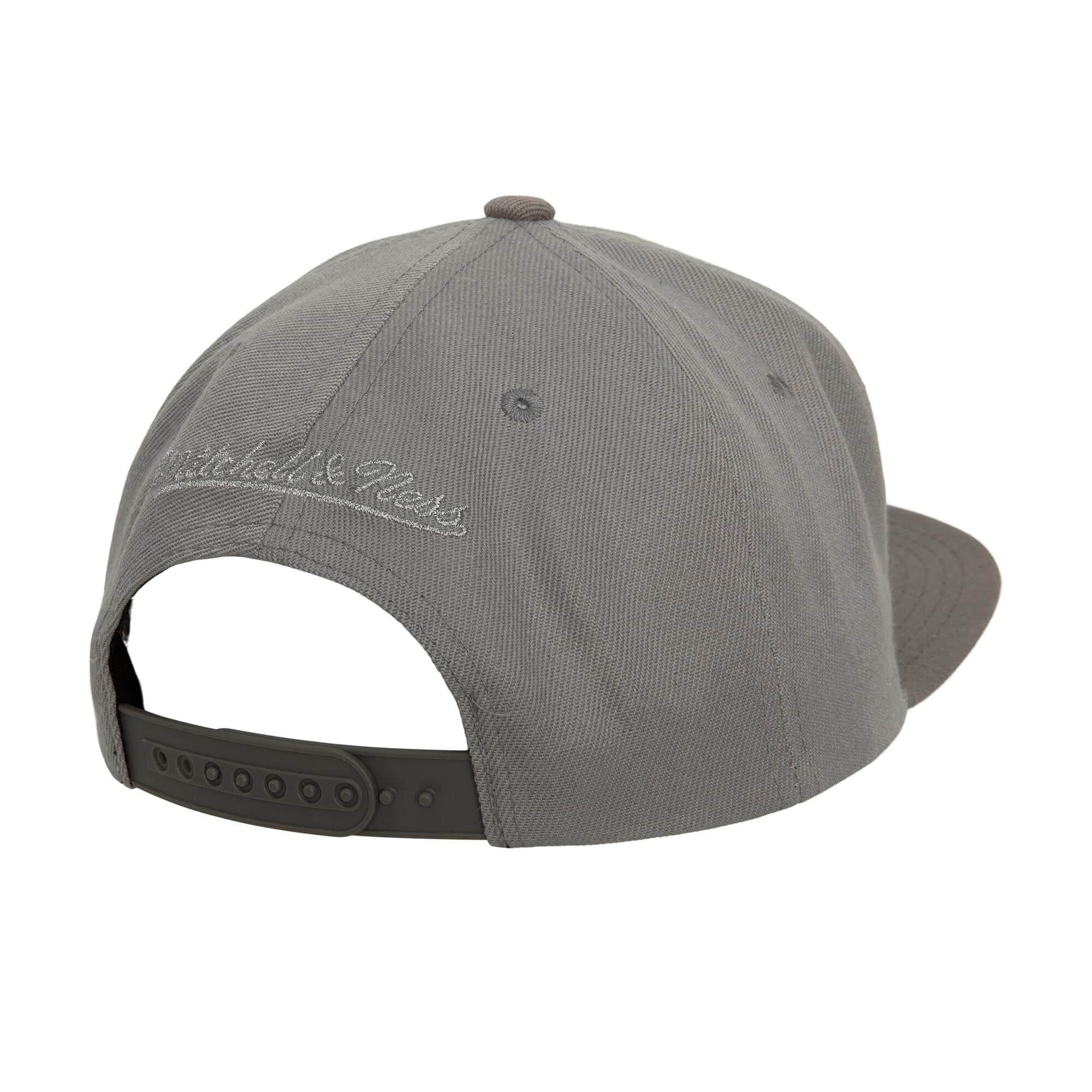 Бейсболка Mitchell & Ness Metallic Grey Snapback HWC Charlotte Hornets Hat