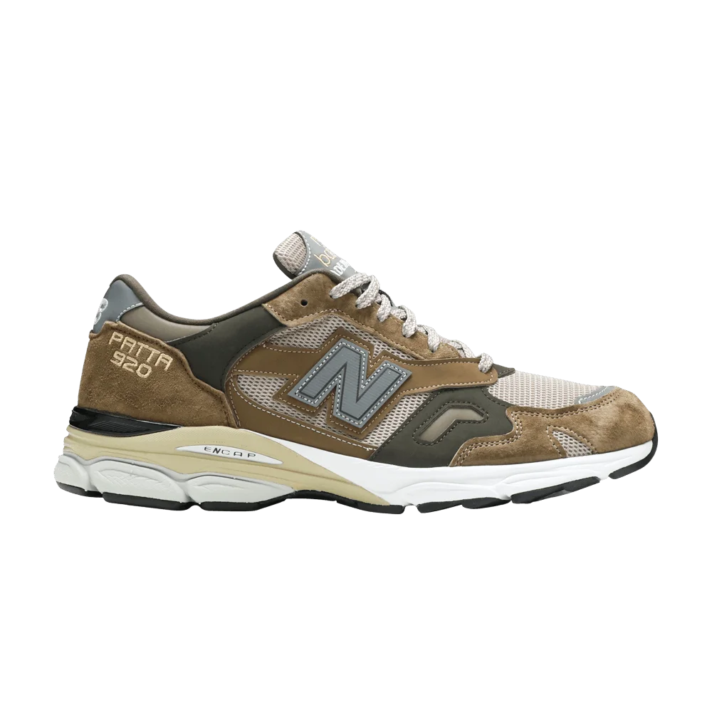 Кроссовки Patta x New Balance 920 Made In England 'Patta Green'