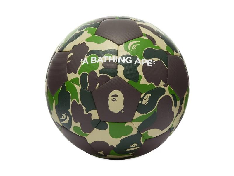 Футбольный мяч BAPE ABC Camo Soccer Ball Green