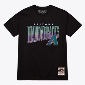 Mitchell-Ness-Black-Arizona-Diamondbacks-Linework-T-Shirt-300x300